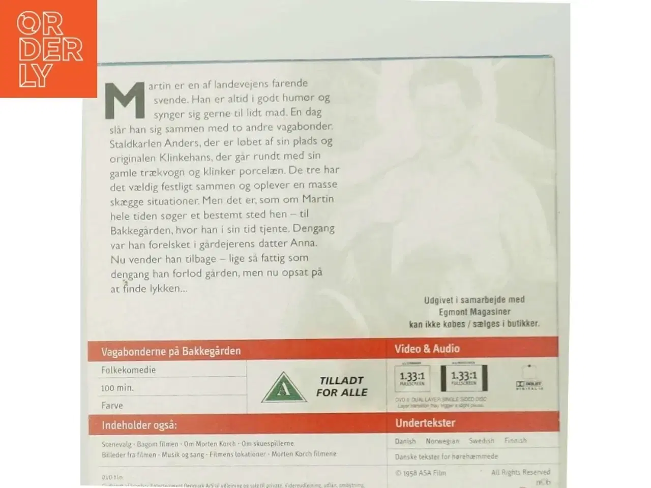 Billede 3 - Vagabonderne på Bakkegården DVD fra Egmont Magasiner