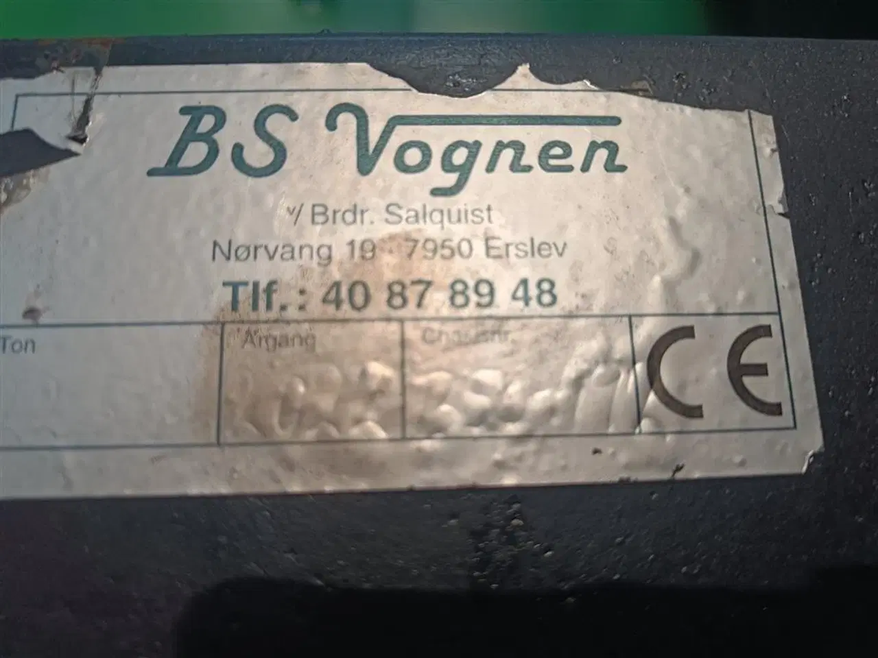 Billede 8 - BS 22t  kroghejsevogn med container