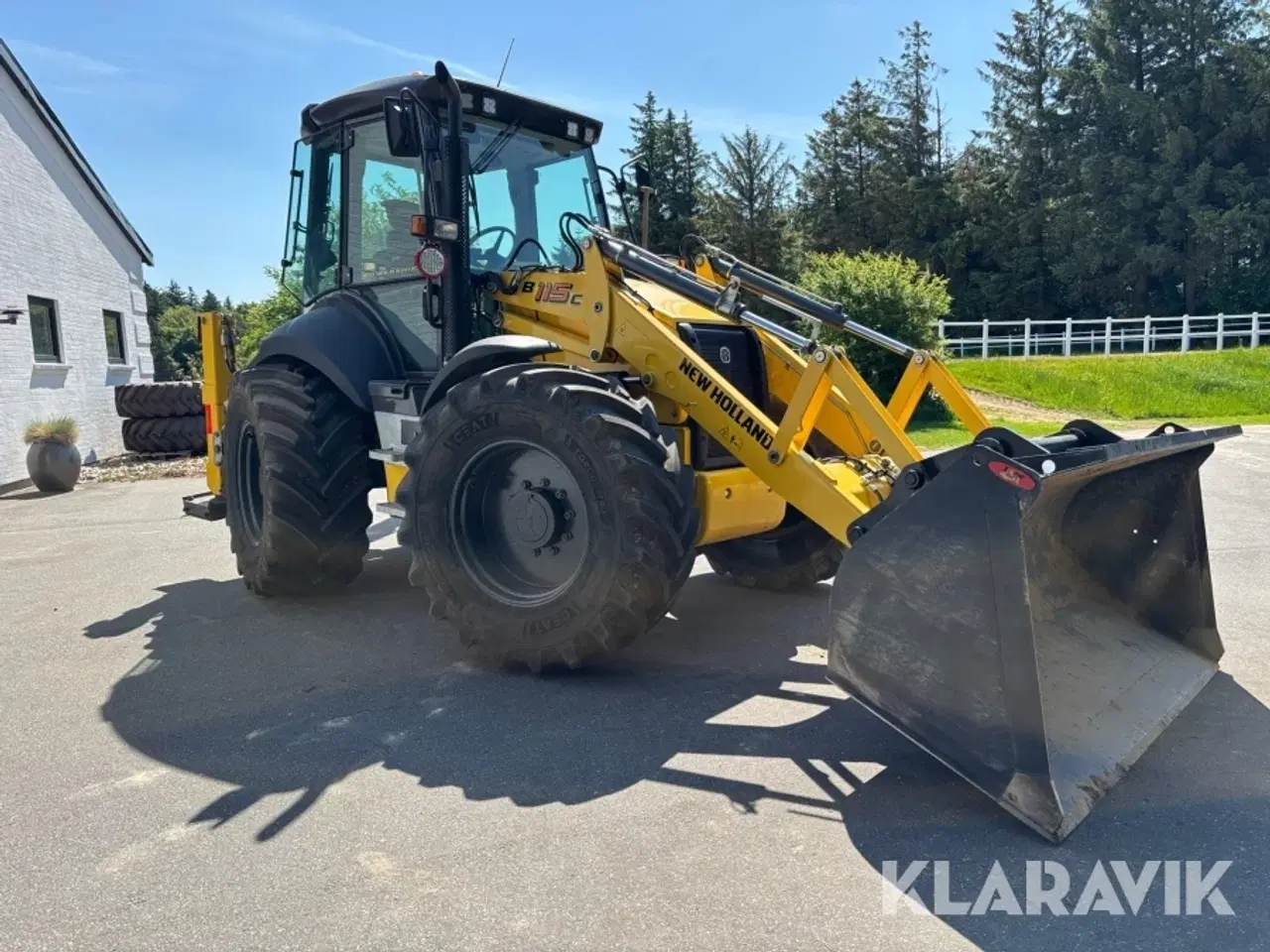 Billede 7 - Rendegraver New Holland B115C 1023.6 timer (Nyserviceret)