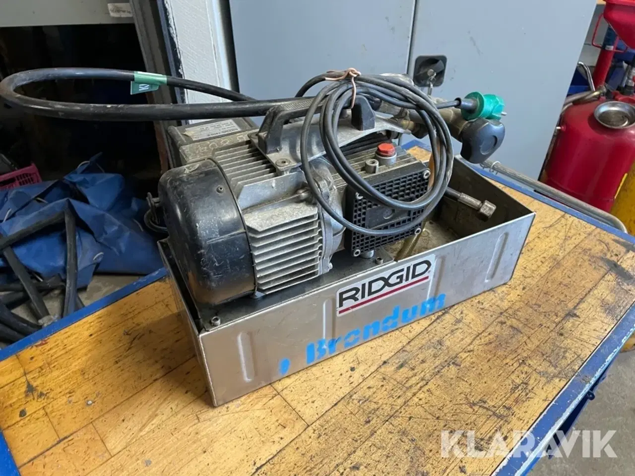 Billede 8 - Ridgid 1460-E trykprøvningspumpe RIDGID