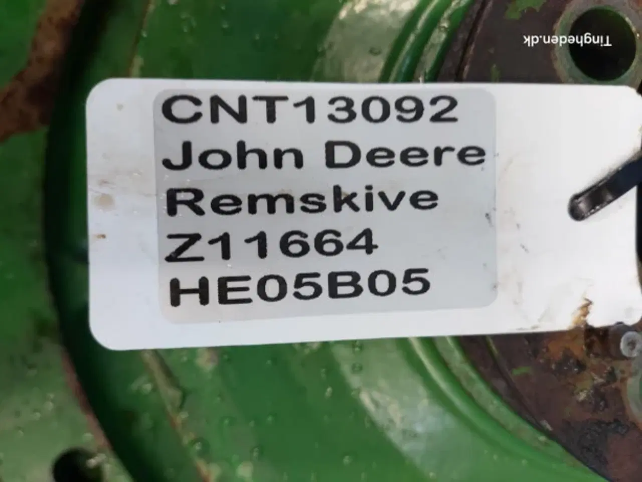 Billede 10 - John Deere 1166 Halvskive Z11664