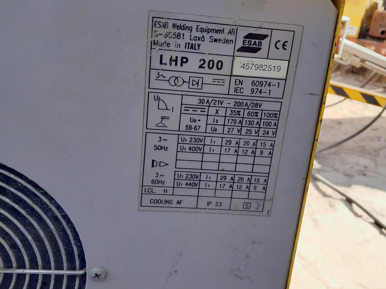 Billede 2 - Esab LHP 200 Elektrode svejser 
