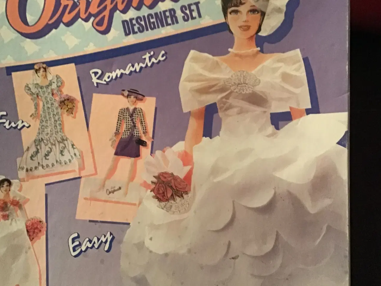 Billede 6 - Receptkuverter, servietter og påklædningsdukker