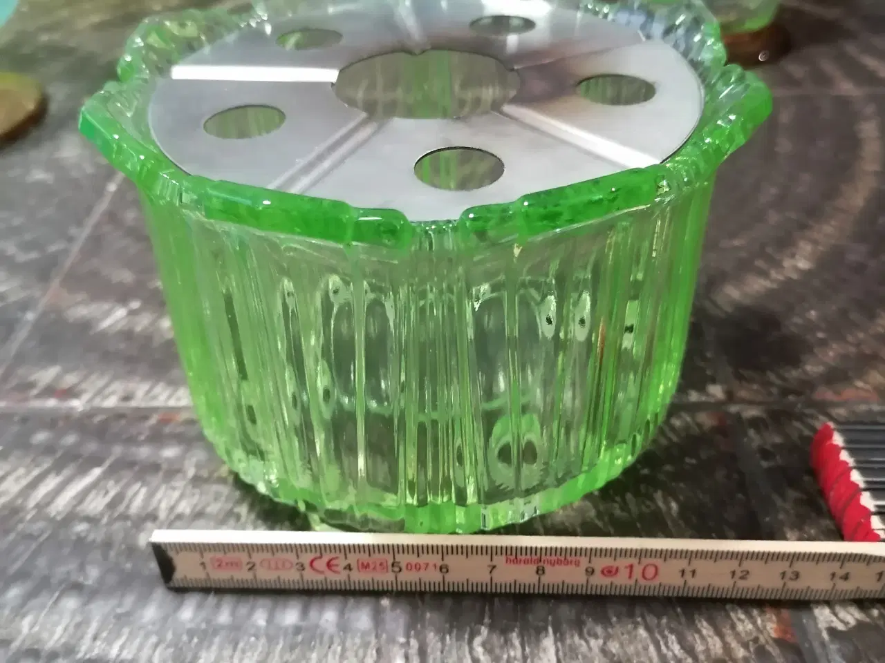 Billede 4 - Fyrfad Tevarmer Uran Holmegaard