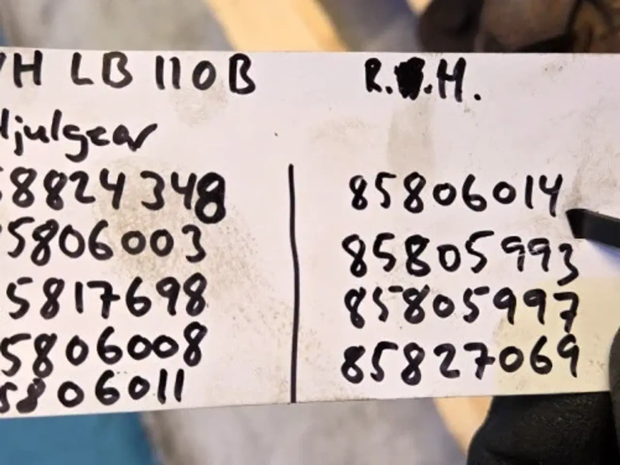 Billede 8 - New Holland LB 110 B Hjulnav R. 85817698