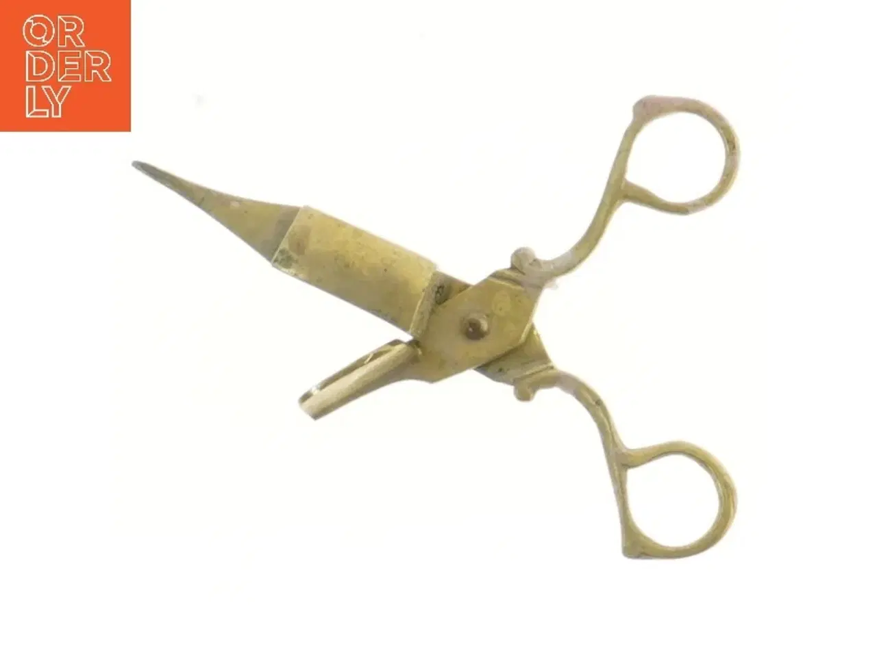 Billede 3 - Antik lysesaks (str. 16,5 cm)