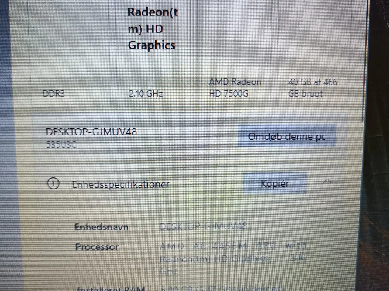 Billede 6 - Samsung Slimbook 13.3" AMD A6-4455M