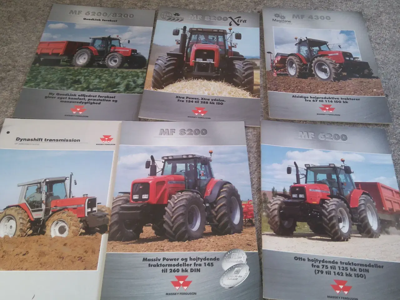 Billede 1 - mf traktor brochurer