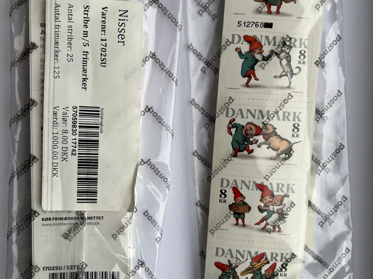 Billede 1 - Frimærker ubrugte til frankering eller samlerobjek