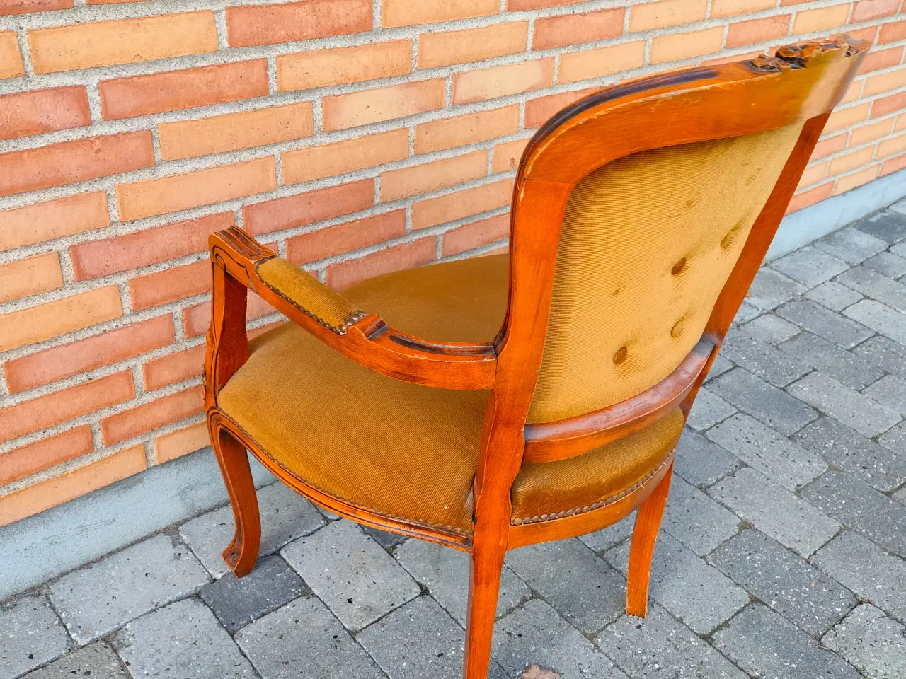 Billede 5 - Fin gamel stol i Rokoko stil sælges