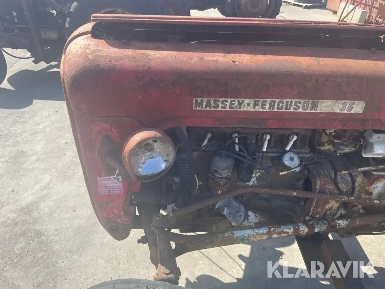 Billede 12 - Veterantraktor Massey-Ferguson 35