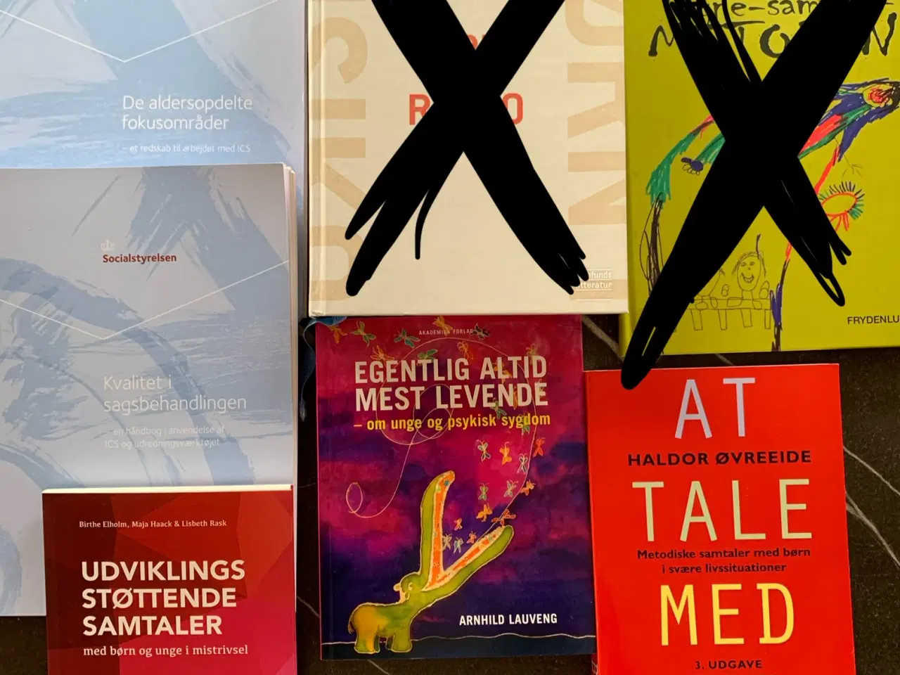 Billede 1 - Bøger til socialrådgiveruddannelsen 