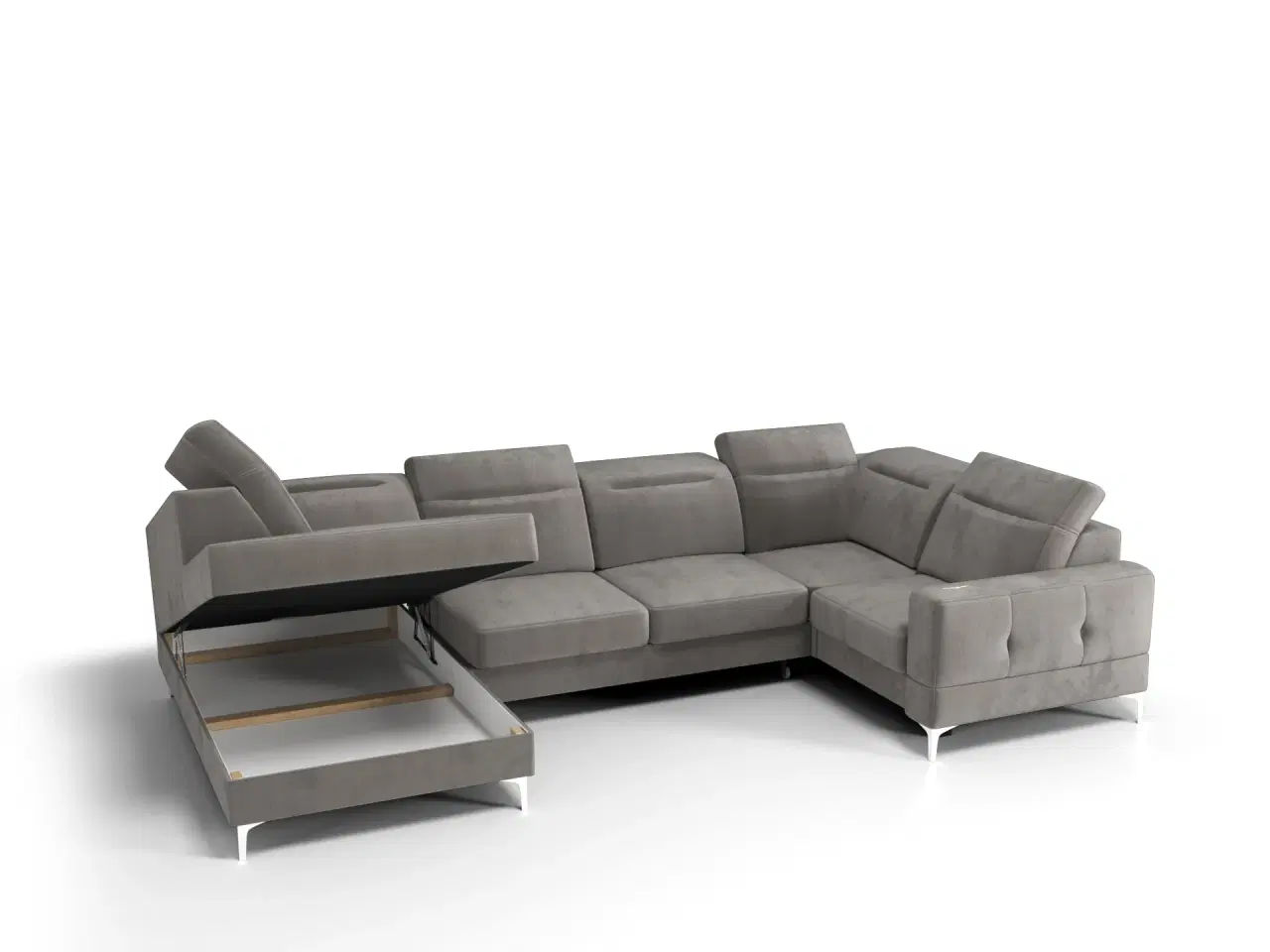 Billede 10 - MALI MAX II HJØRNESOFA MED SOVEFUNKTION OG RELAX FUNKTION 165x350x185 CM