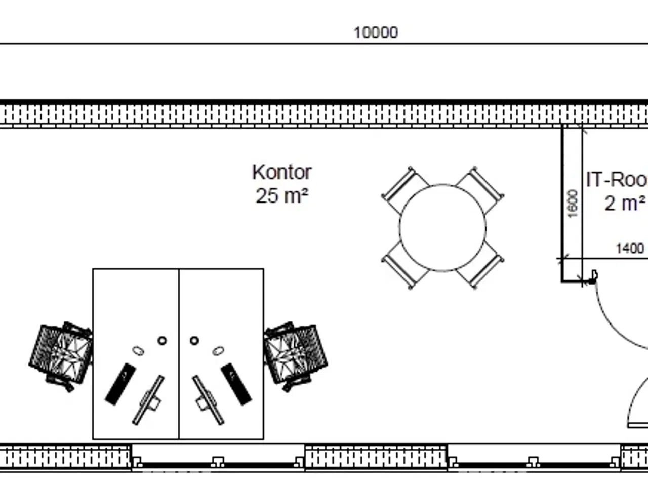 Billede 3 - Ref: 364 Kontormodul