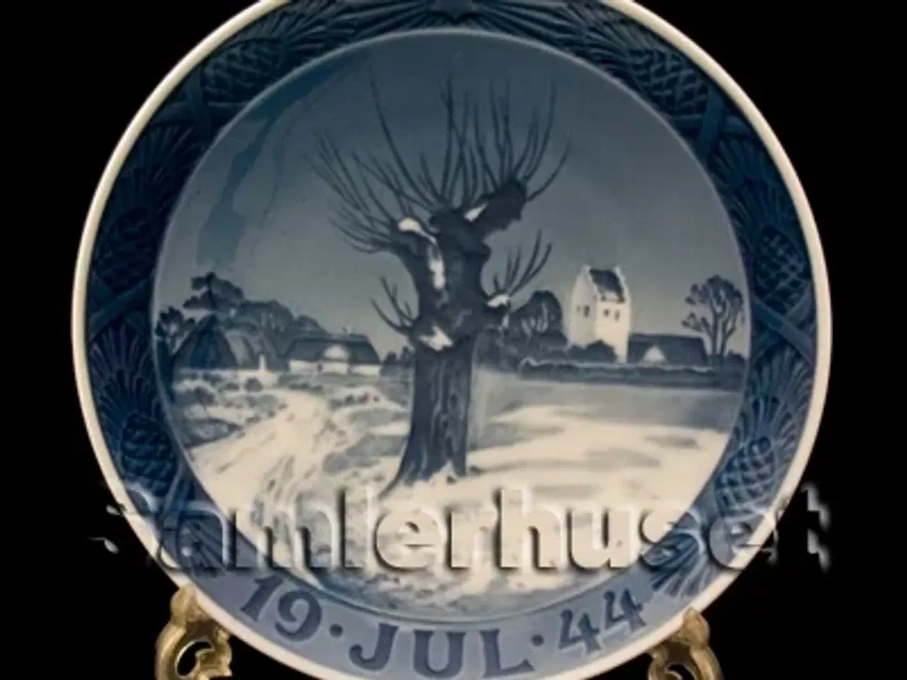 Billede 1 - Kongelig juleplatte, 1944