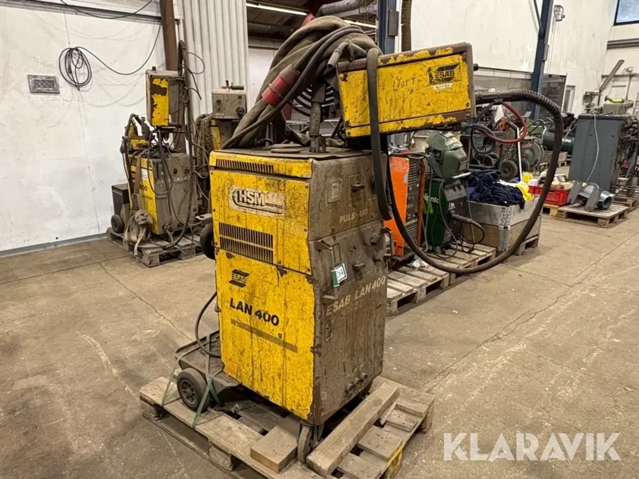 Billede 4 - Svejsemaskine ESAB LAN 400 & A10 MEH 44