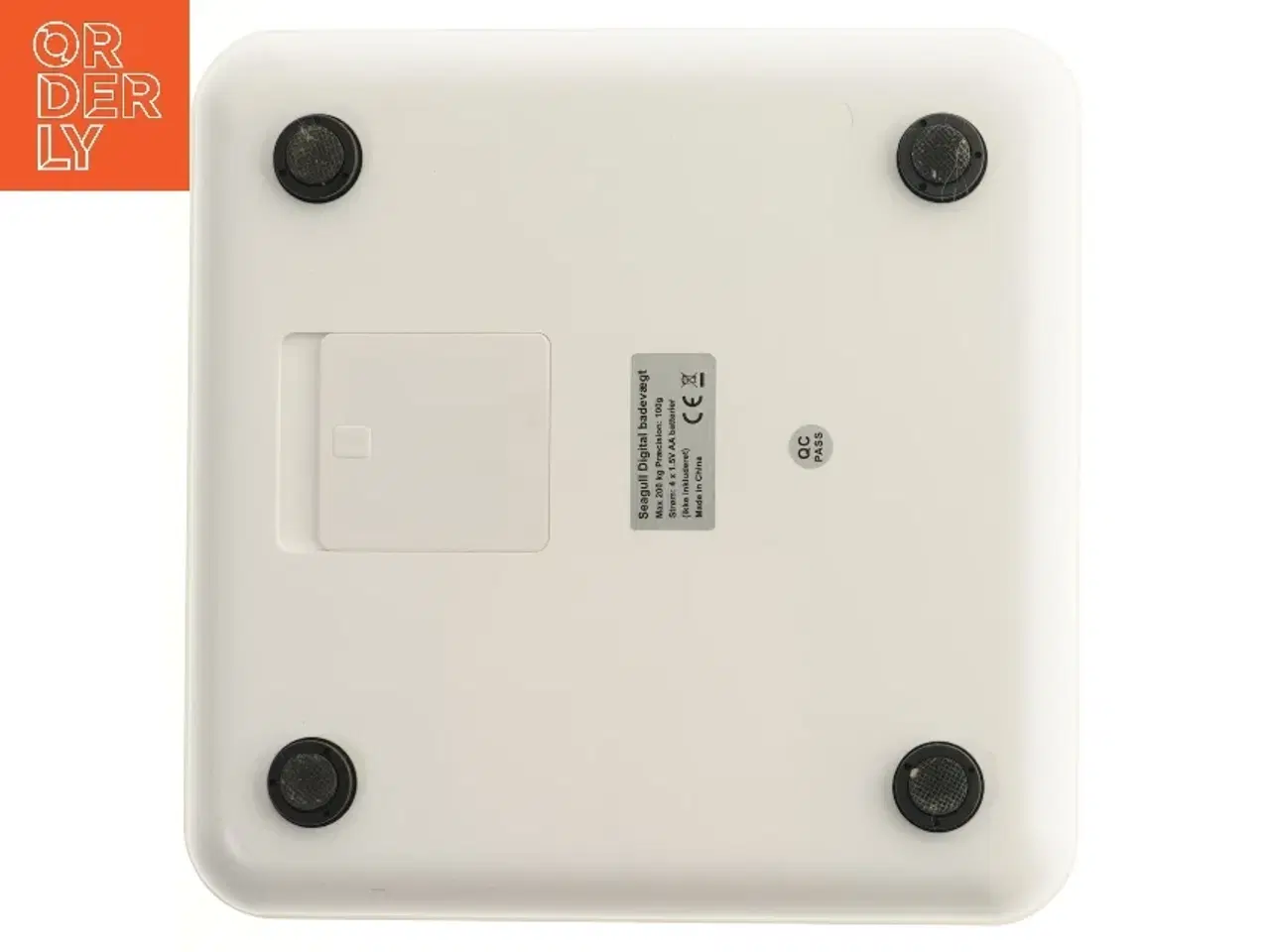 Billede 2 - Digital badevægt fra Seagull (str. 32x32 cm)