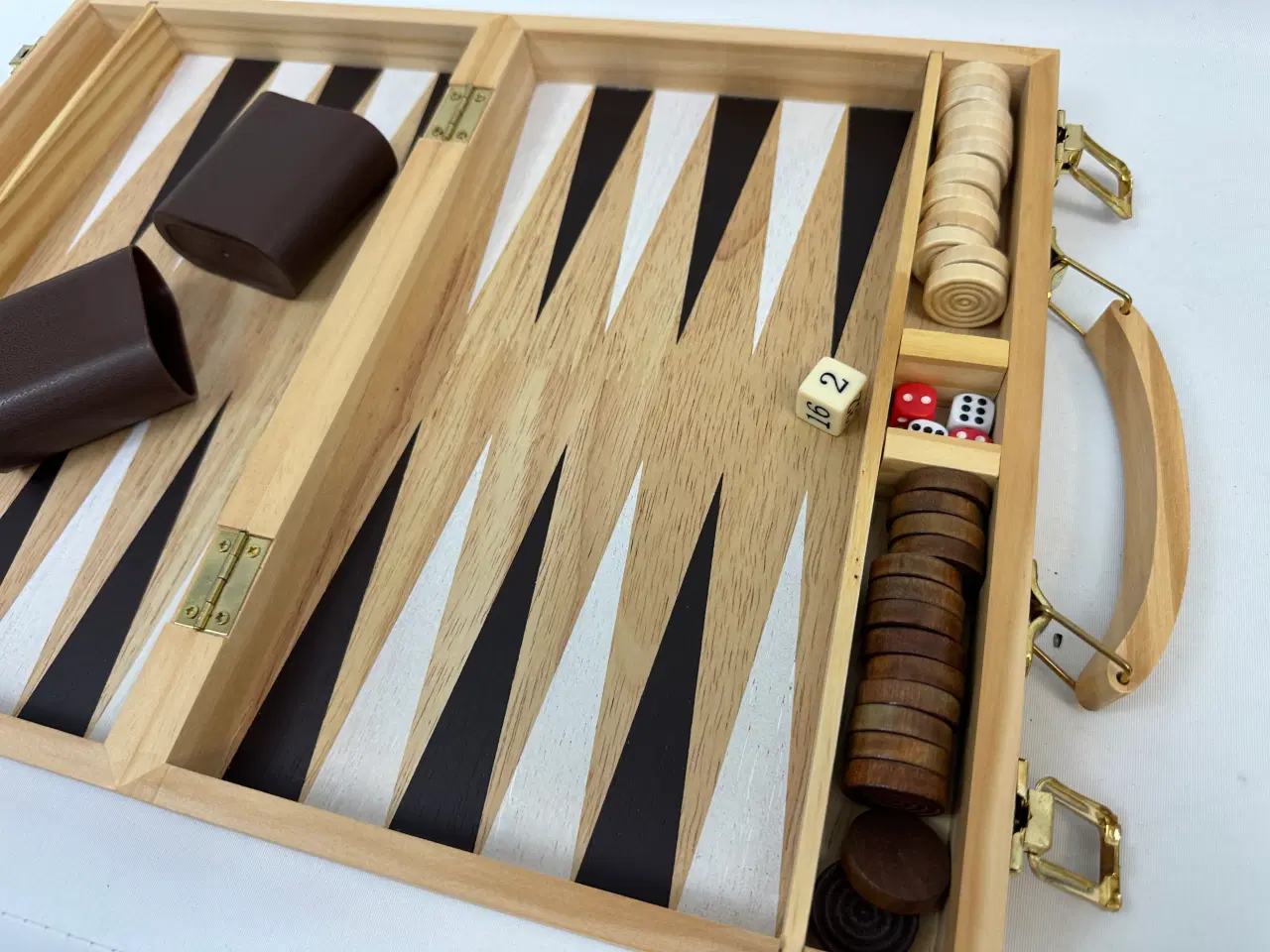 Billede 5 - Backgammon i trækasse