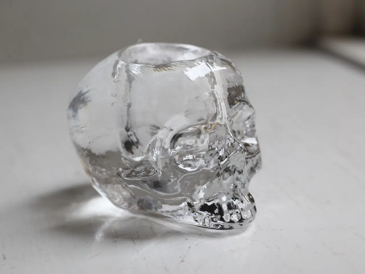 Billede 6 - Glas kranie