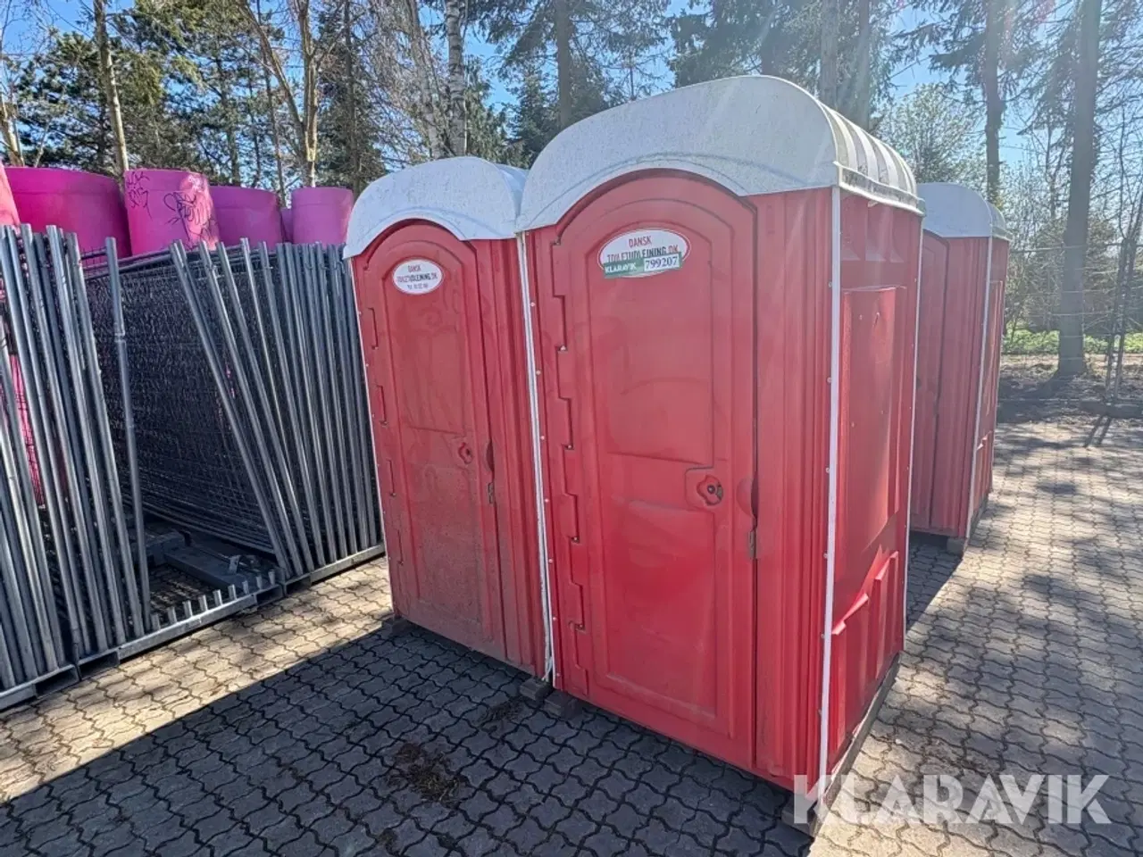 Billede 1 - Toiletkabiner 2 styk