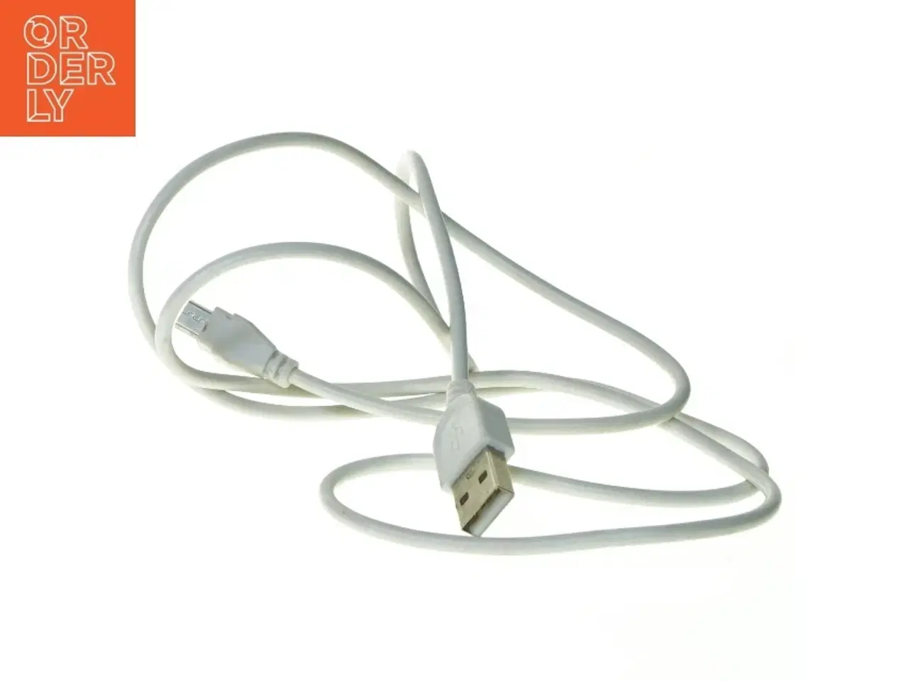 Billede 1 - Oplader kabel (str. 110 cm)