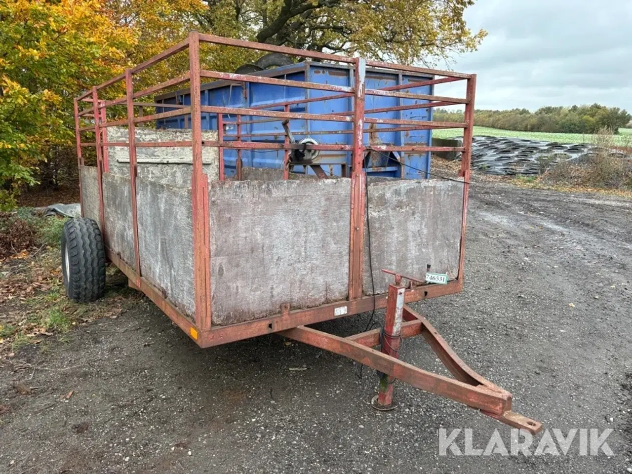 Billede 2 - Kreaturvogn Intho K400