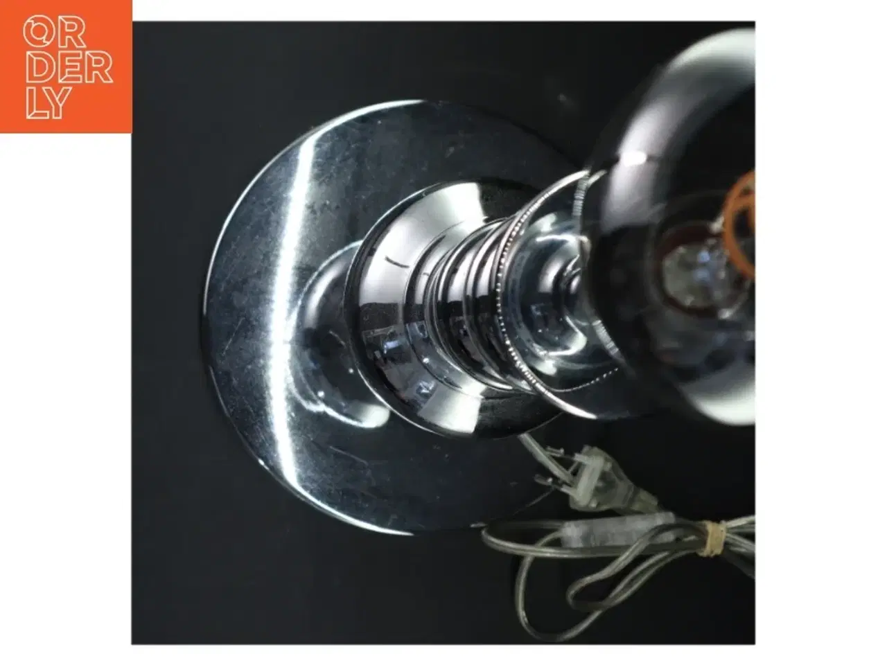 Billede 3 - Krom bordlampe (str. 59. cm)