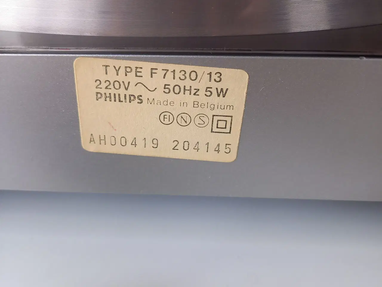 Billede 5 - Philips pladespiller F7130