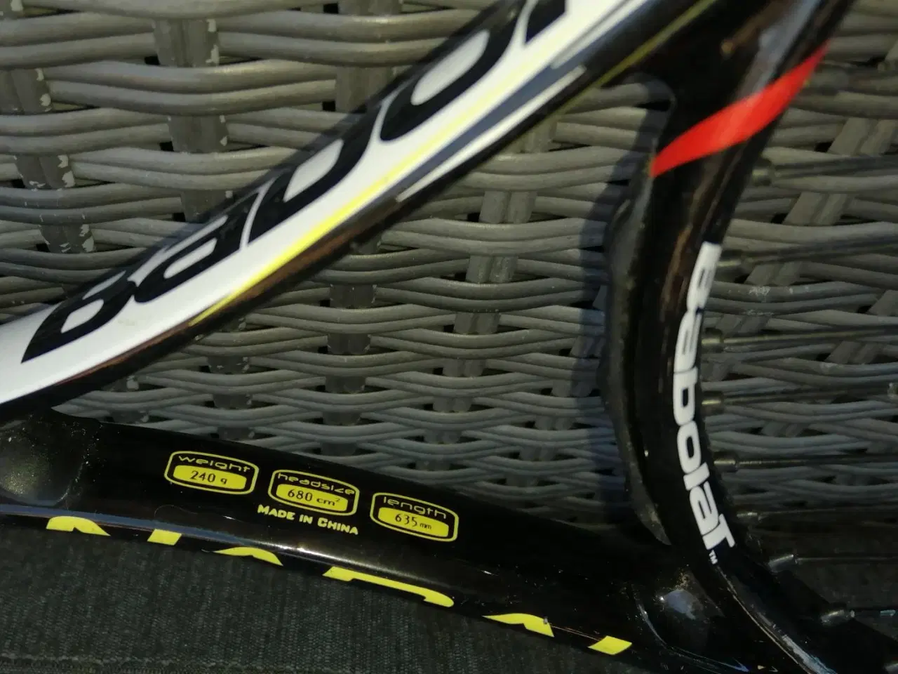 Billede 4 - BABOLAT NADAL JUNIOR 25 GRAPHITE, FLOT STAND