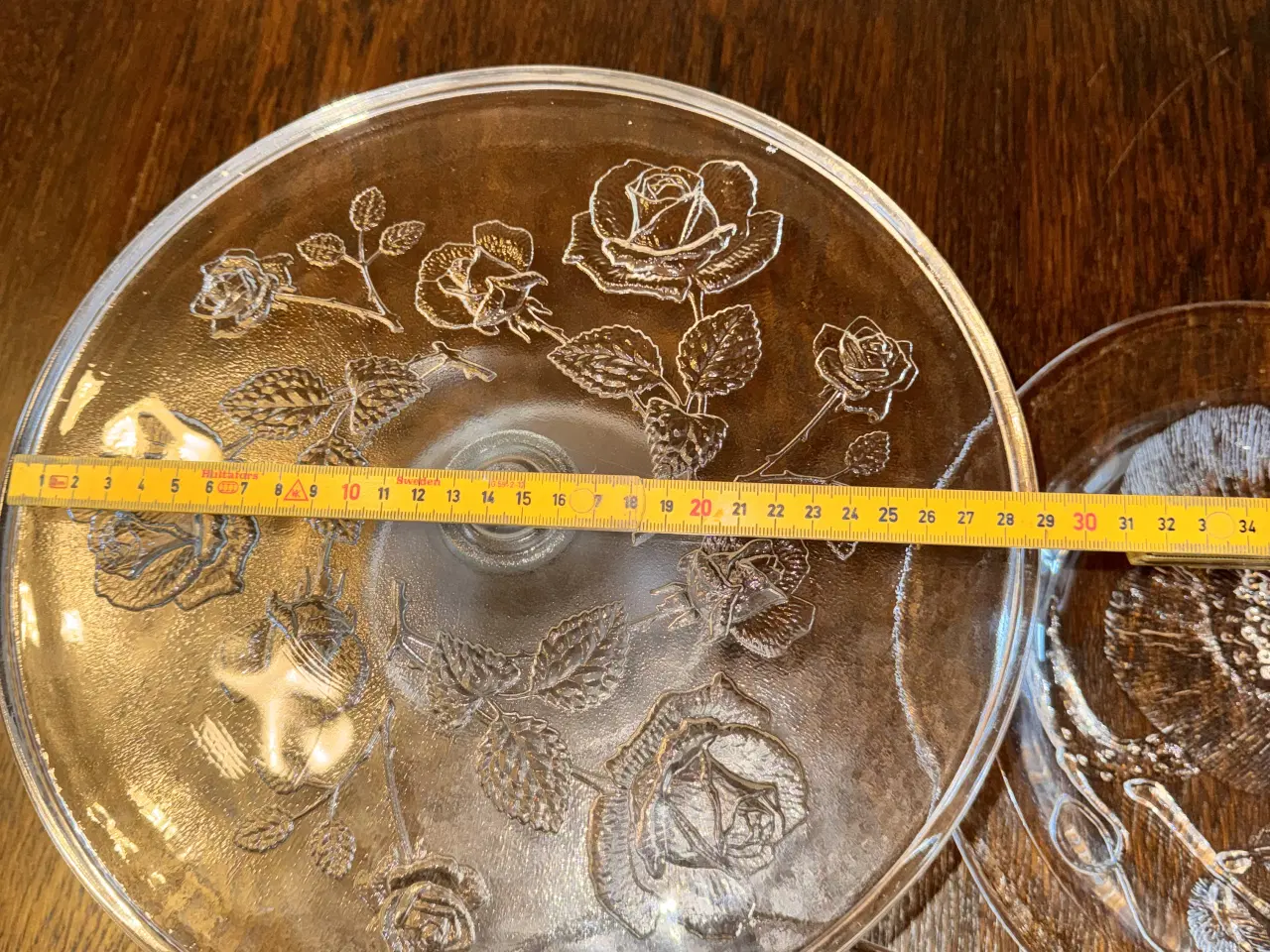 Billede 4 - Lagkage og serveringsfade.