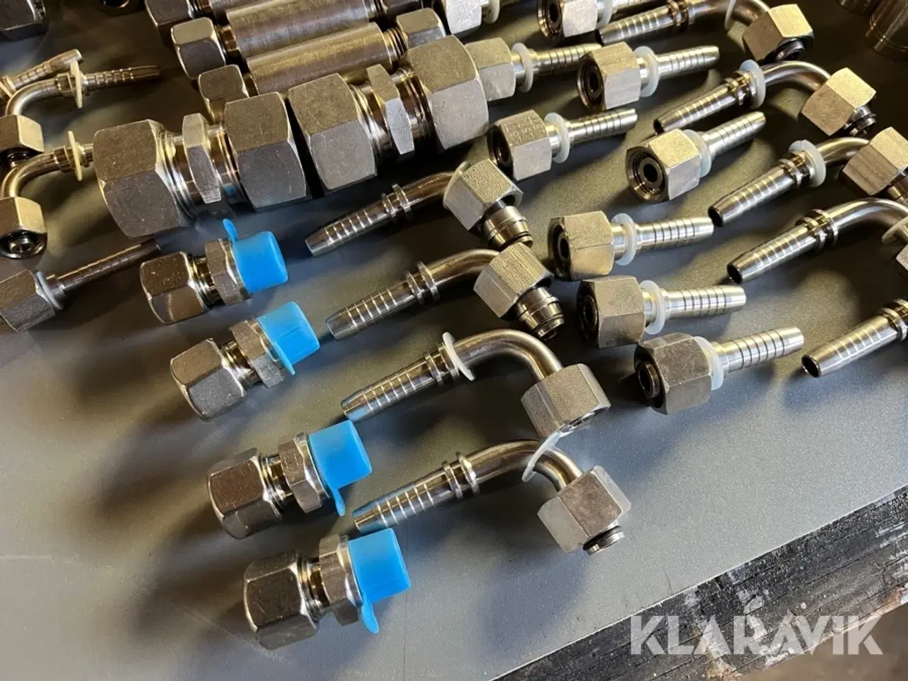 Billede 6 - Hydraulik nipler 34 sæt