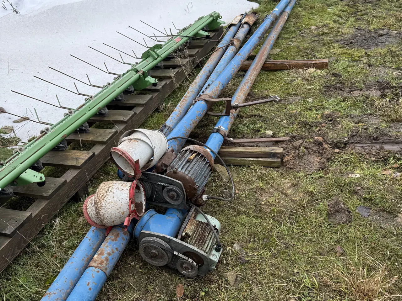 Billede 9 - Kongskilde silo , blæser og bl.a. til kornprodukti