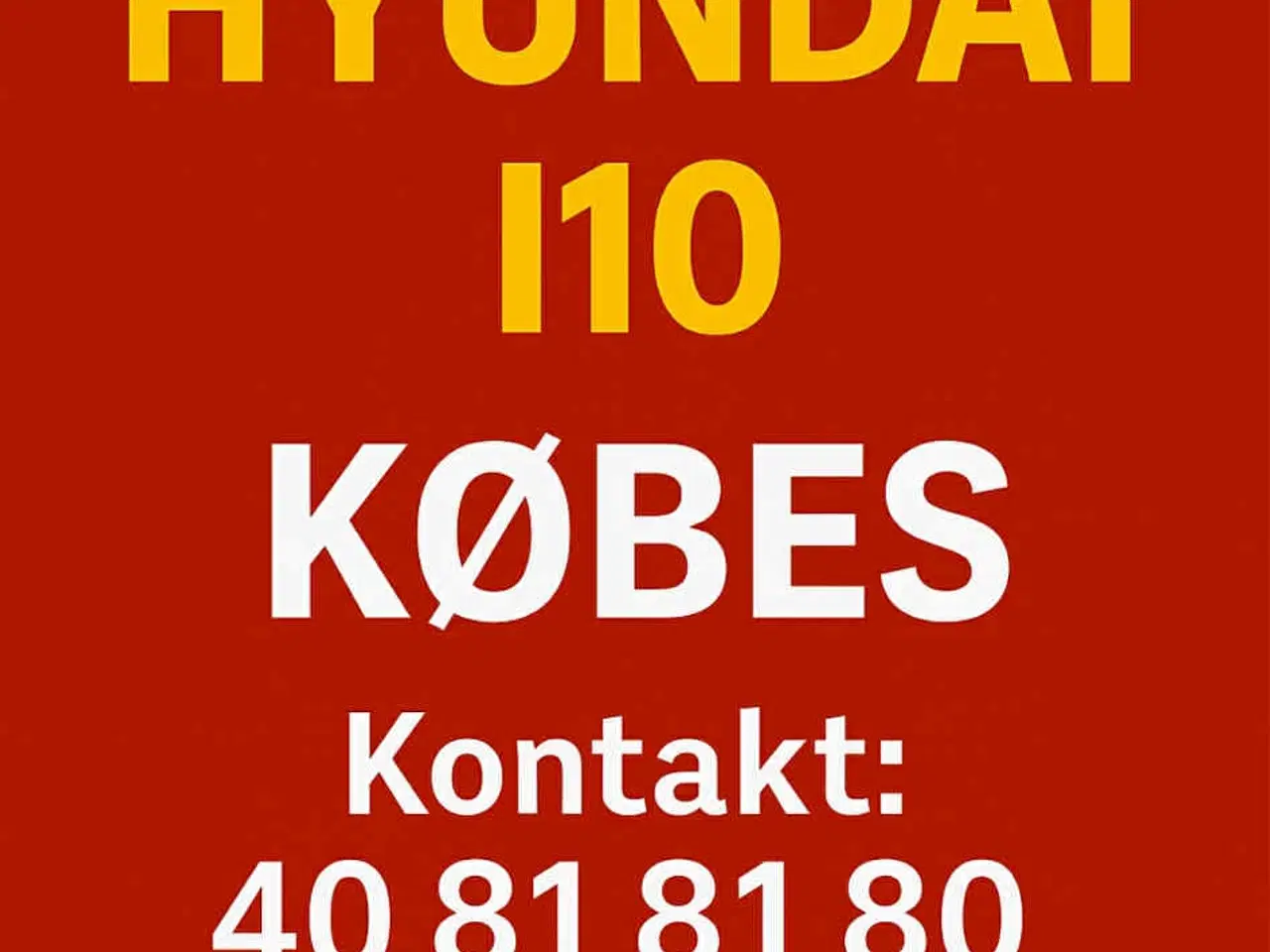 Billede 2 - Hyundai i10 KØBES