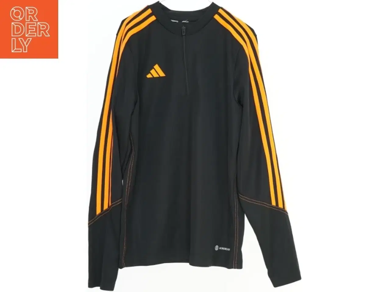 Billede 3 - Træningsdragt med orange striber fra Nike (str. L)