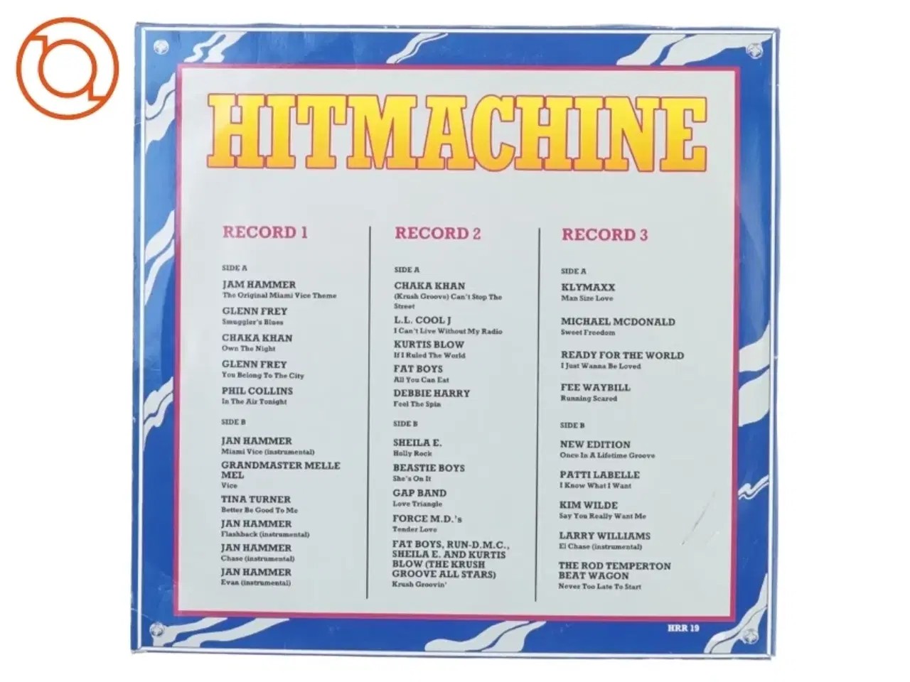 Billede 2 - Lp plade hit machine fra Hhr (str. 32 x 32 cm)