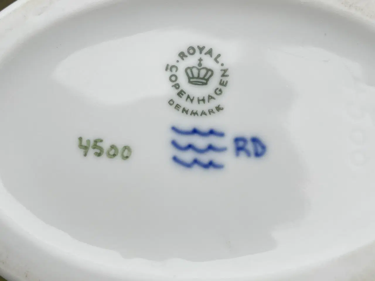 Billede 4 - Vase Royal Copenhagen med Landskabsmotiv.