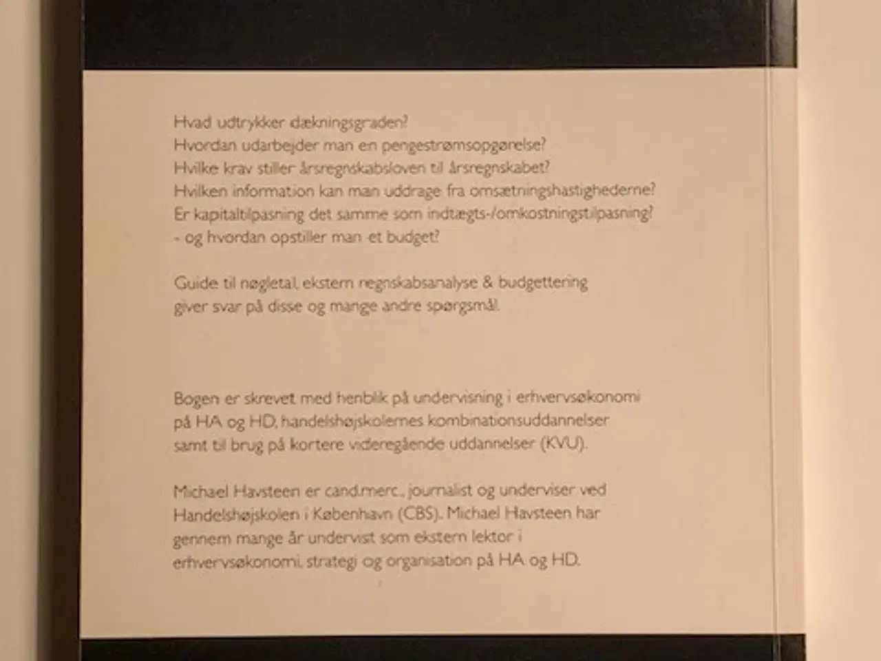 Billede 2 - Guide til Nøgletal ekstern regnskabsanalyse & budg