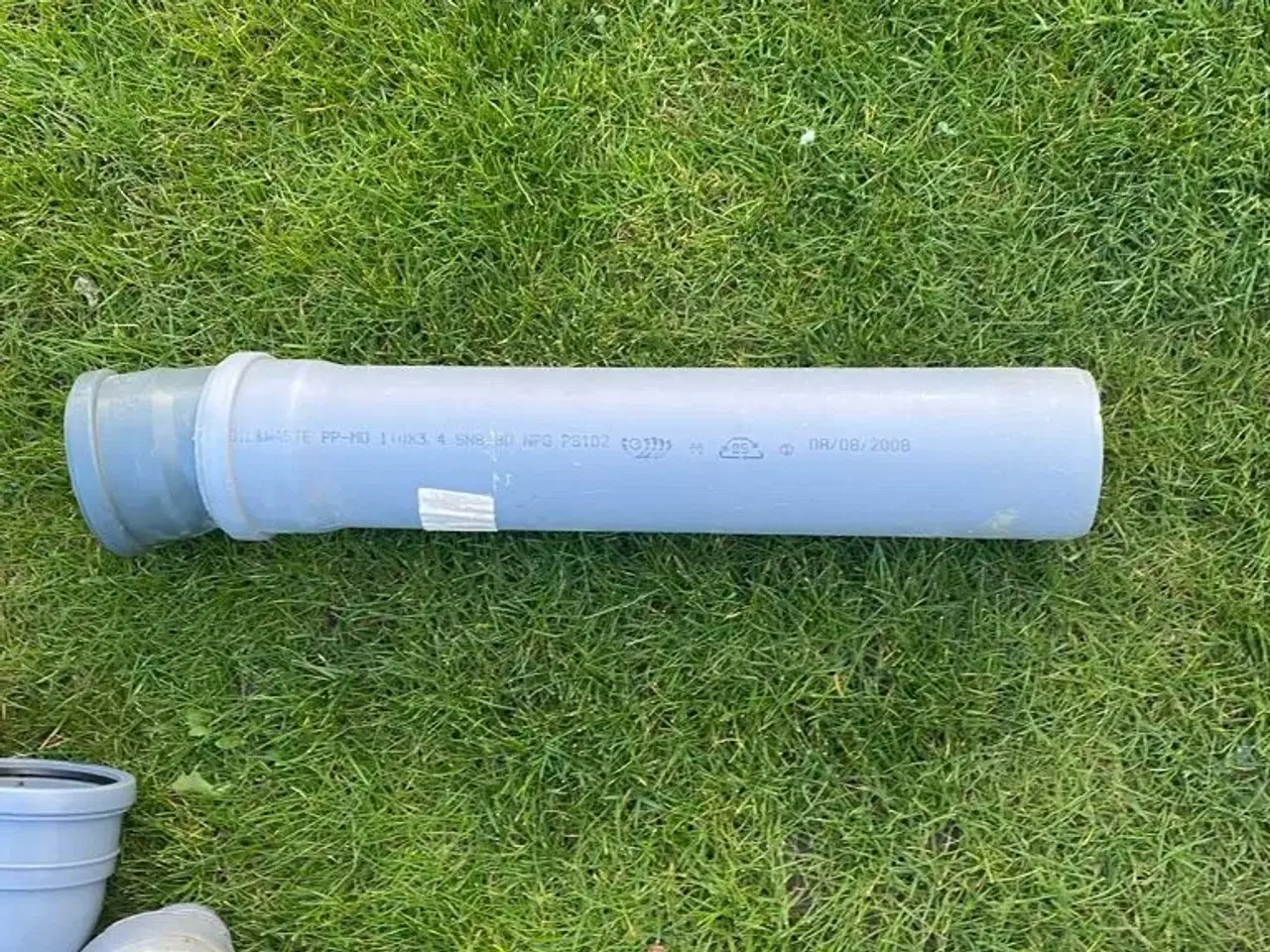 Billede 12 - 110mm grå afløbsrør og bøjninger