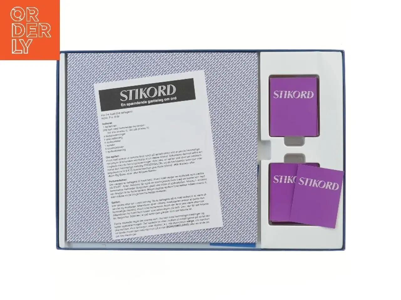 Billede 2 - Stikord brætspil fra Danspil (str. 39x27 cm)