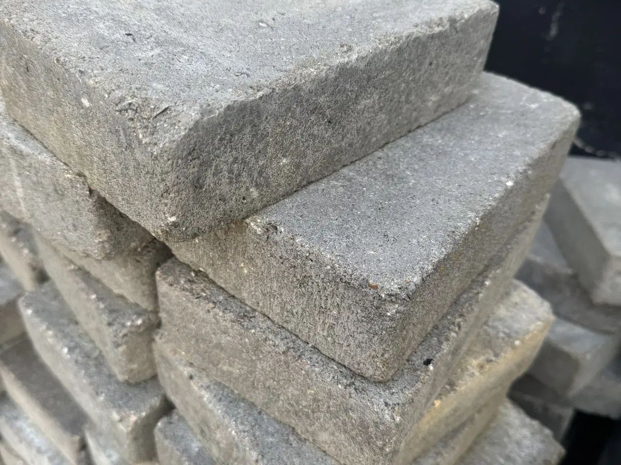 Billede 1 - Beton belægningssten grå - 60m2 - 0 kr.