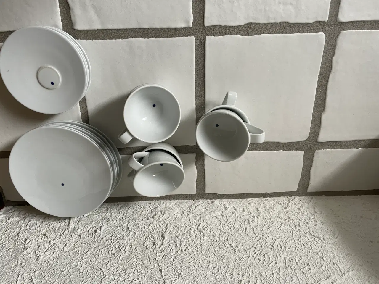 Billede 1 - Jacob Jensen Porcelæn “Blue Point / Blå Prik” 