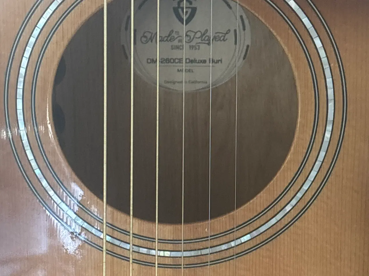 Billede 3 - Halakustisk guitar