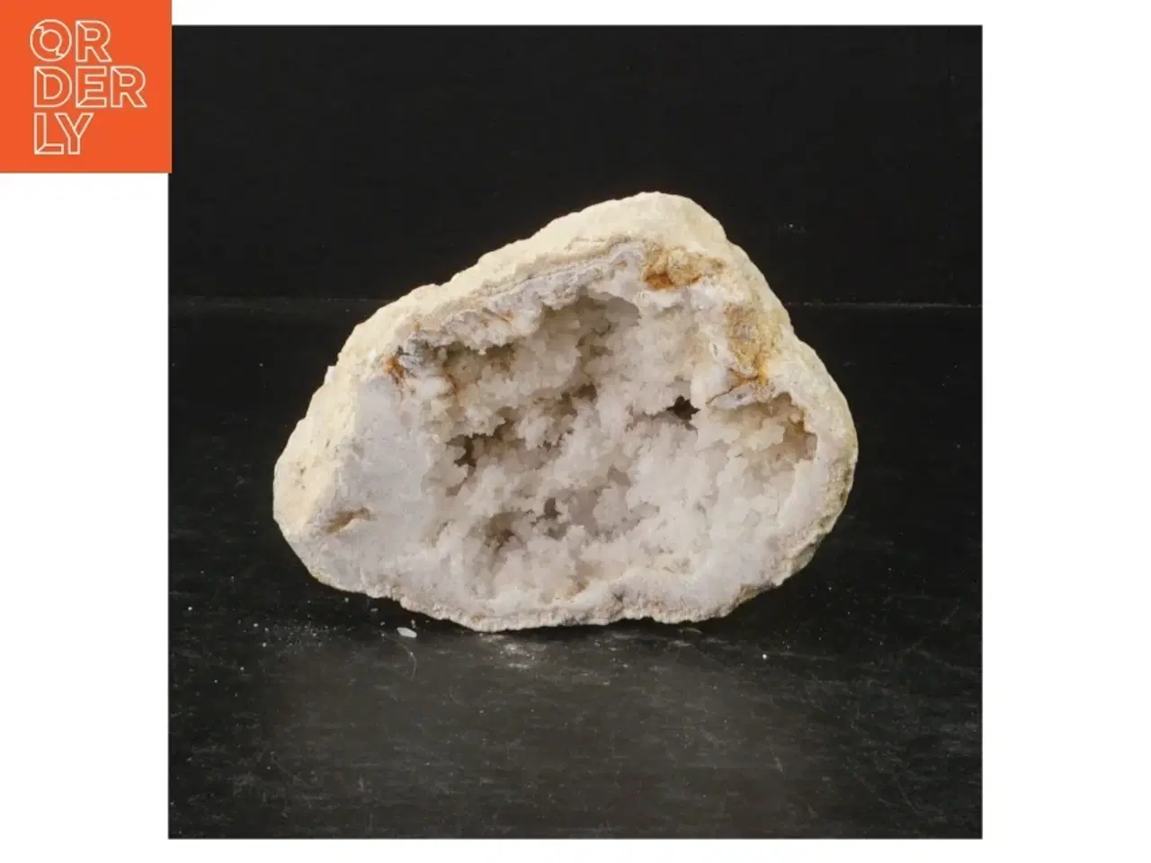 Billede 2 - Geode med krystaller (str. 13 cm)