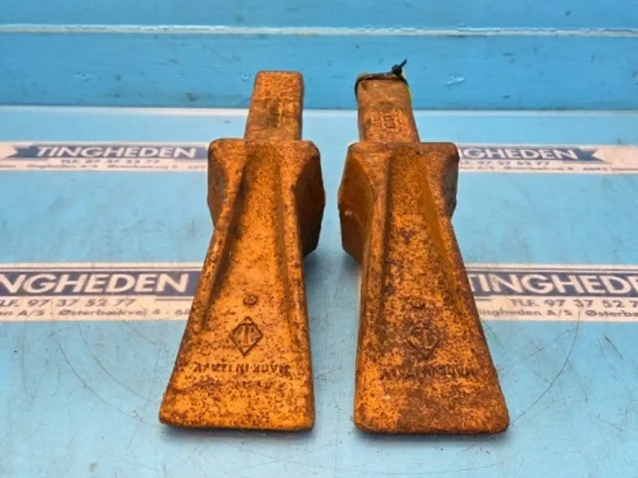 Billede 11 - Hydrema 806 Tænder til Grabbe Sæt 2 Stk 548023