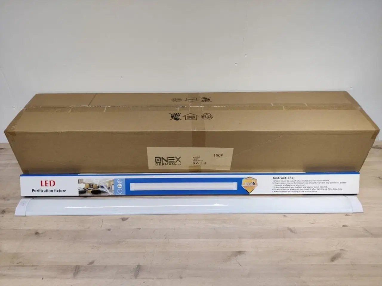 Billede 1 - 30 stk. LED lysarmaturer, 150 watt, 120 cm.