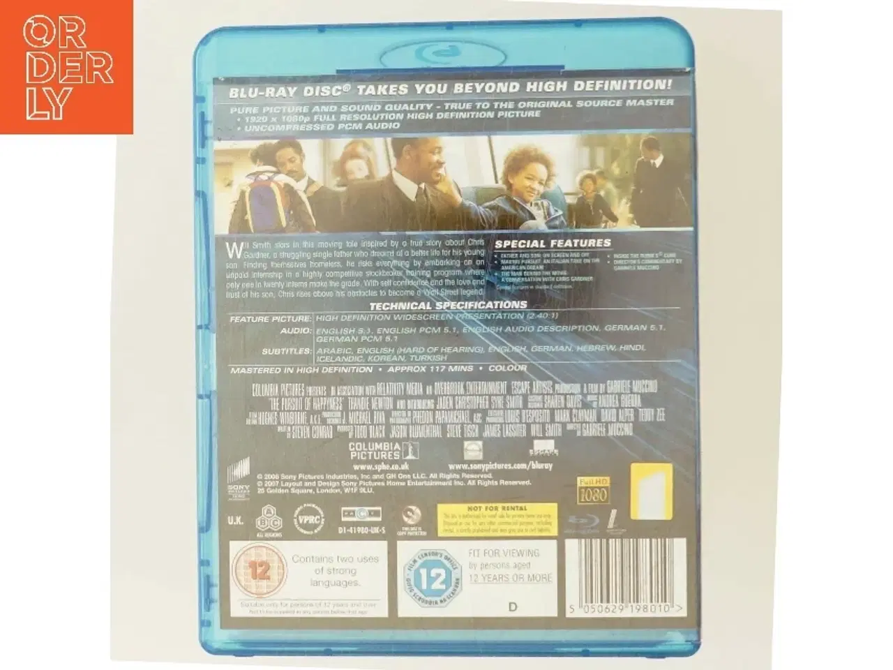 Billede 3 - Pursuit Of Happyness med Will Smith (blu-ray / bluray)