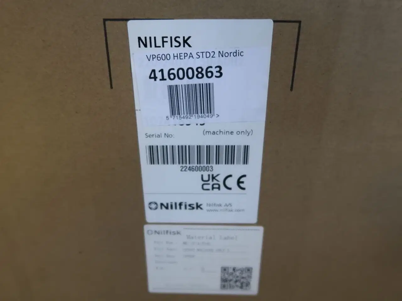 Billede 2 - Støvsuger NILFISK VP600