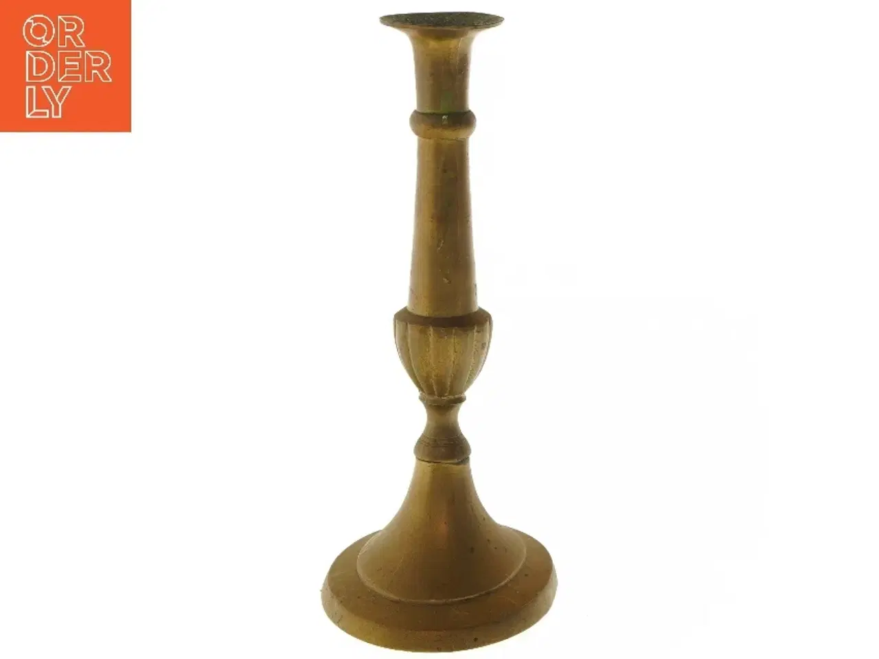 Billede 3 - Antik lysestage (str. 25 cm)