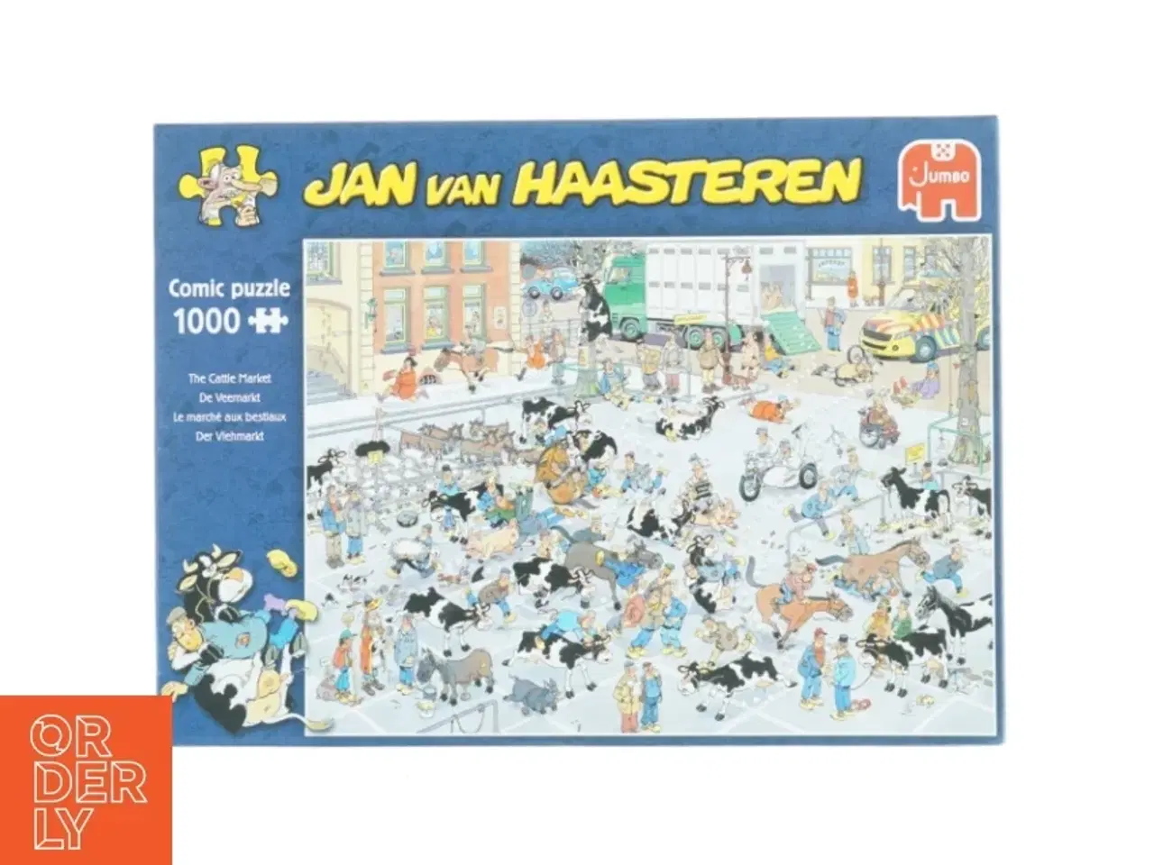 Billede 1 - Jan van Haasteren puslespil 1000 brikker (str. 37 x, 27 x 6 cm)
