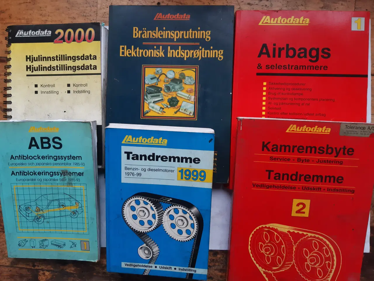 Billede 1 - autodata bøger, auto dele, nyt, brugt, 